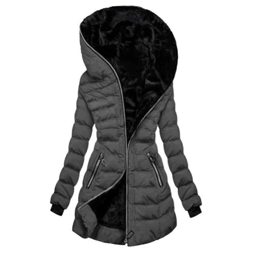 Wanterink | Dicke Winterjacke mit Kapuze und Reißverschlusstaschen – Warm und Stilvoll