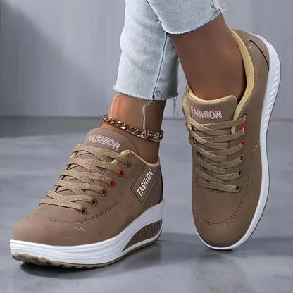 Hermina Rose - Wedge Sneakers für Frauen