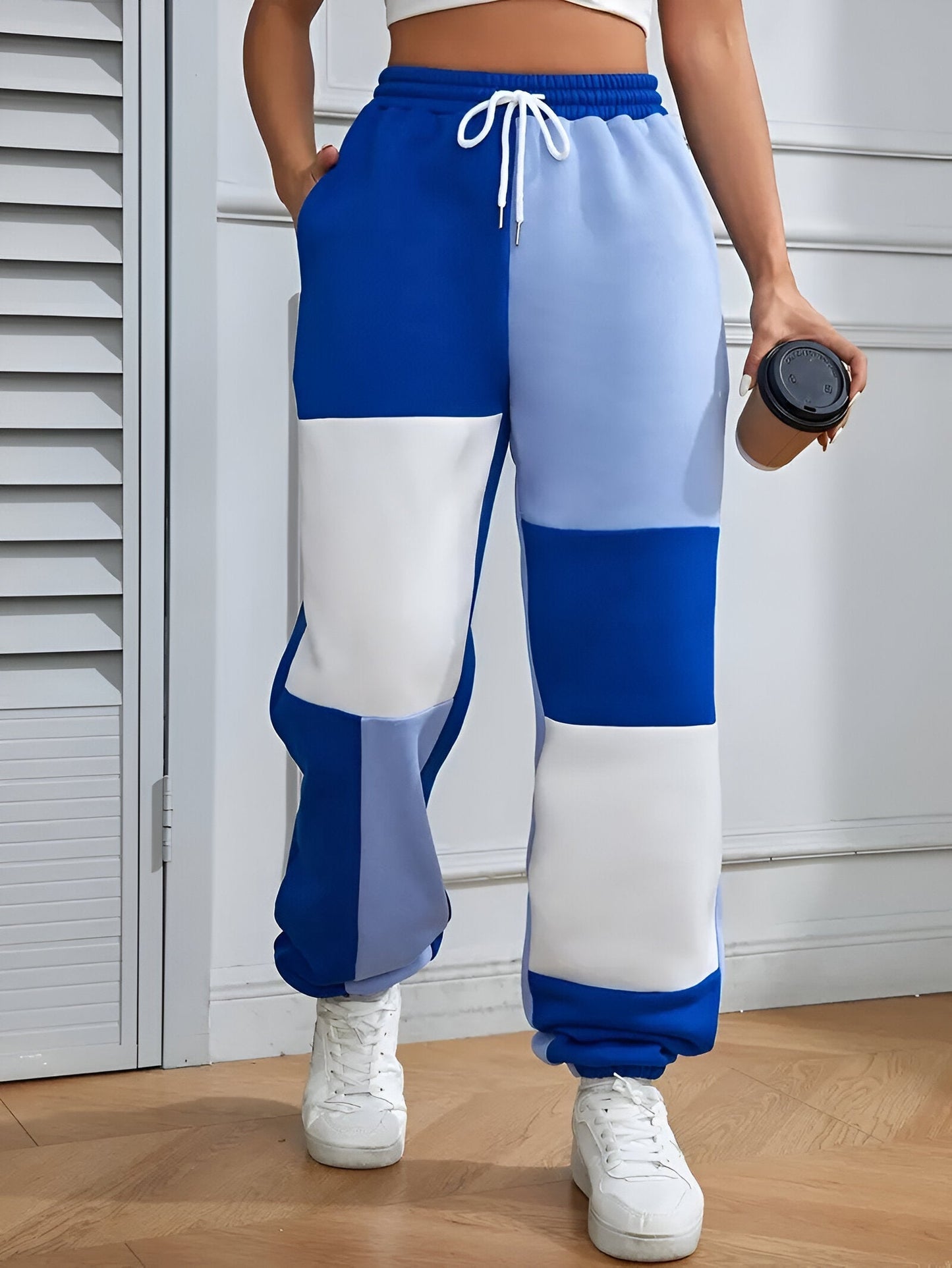 Antonella | Color-Block Lockere Jogginghosen – Komfort trifft Stil