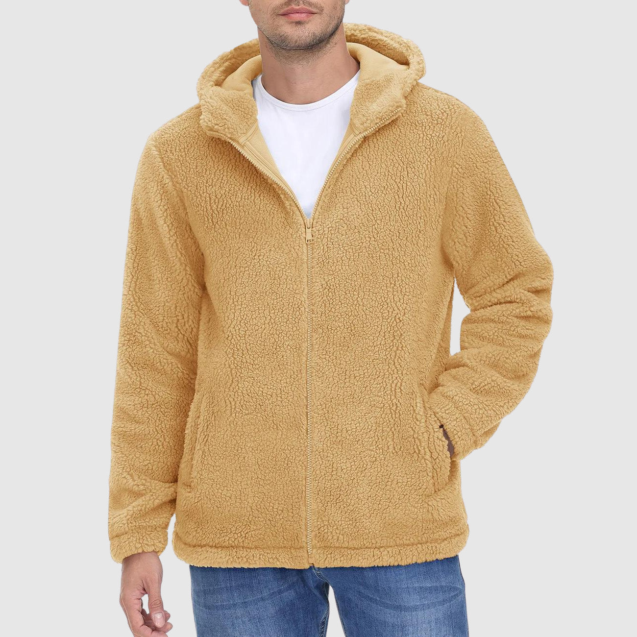 Sherpa Jacke mit Kapuze - Ultimativer Komfort und Stil