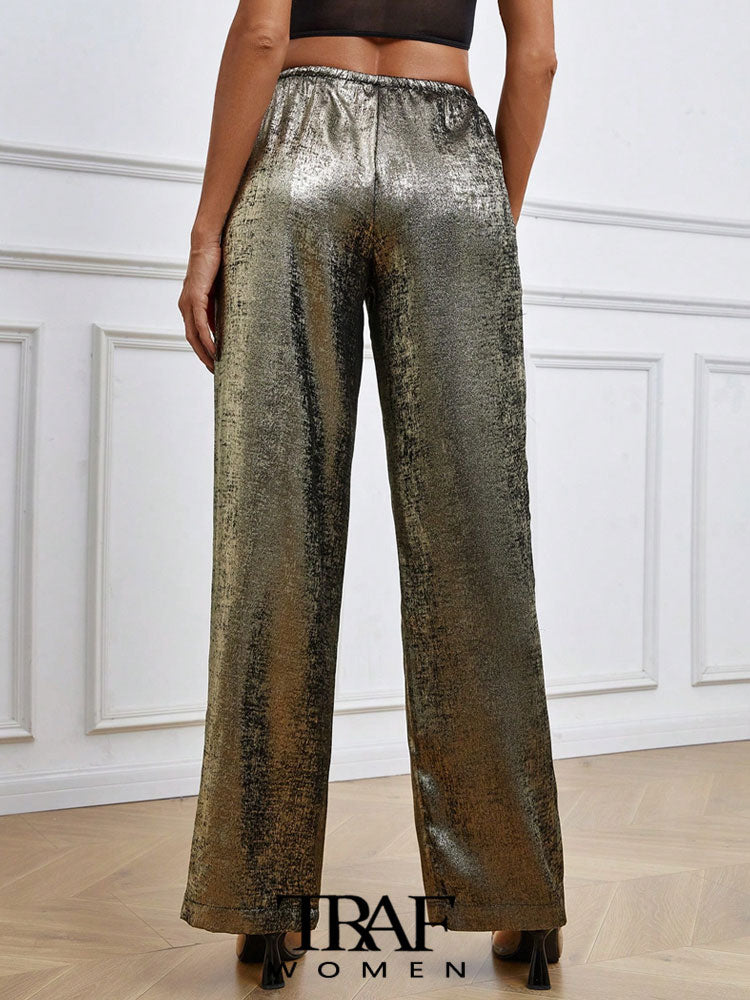 Haymo | Traf-Metallic-Hosen für Frauen